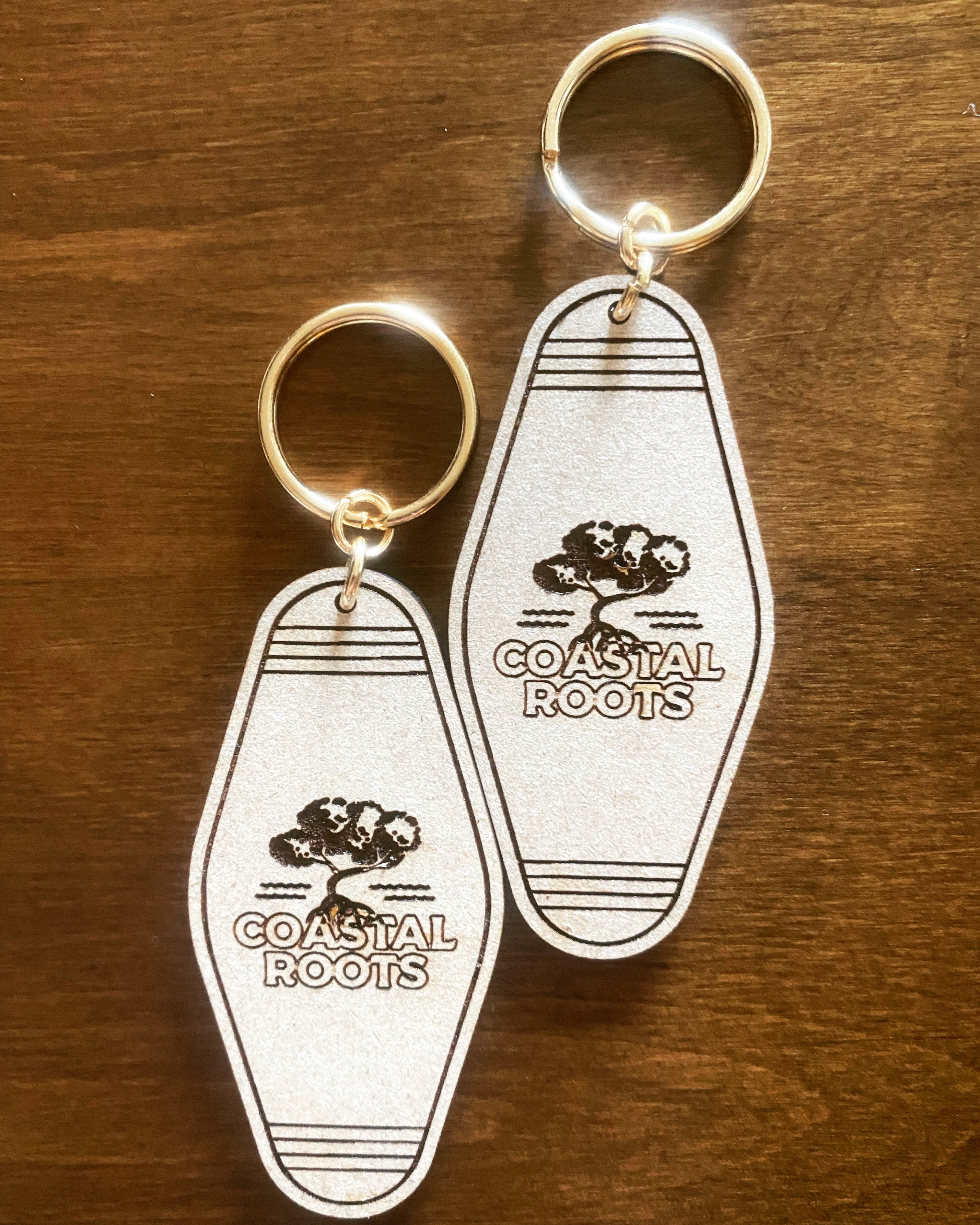 Custom Keychains - Wood