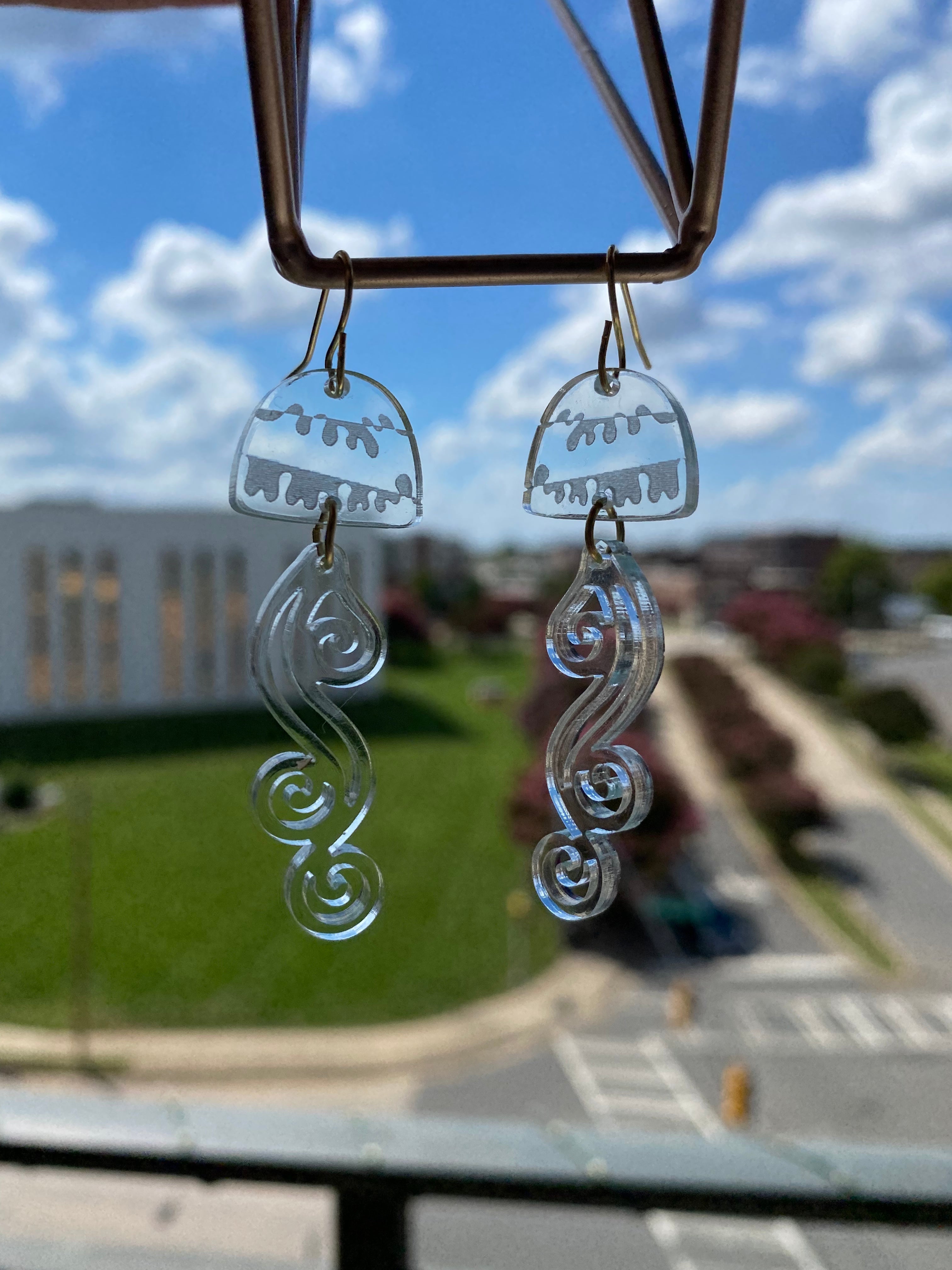 Jellyfish Earrings