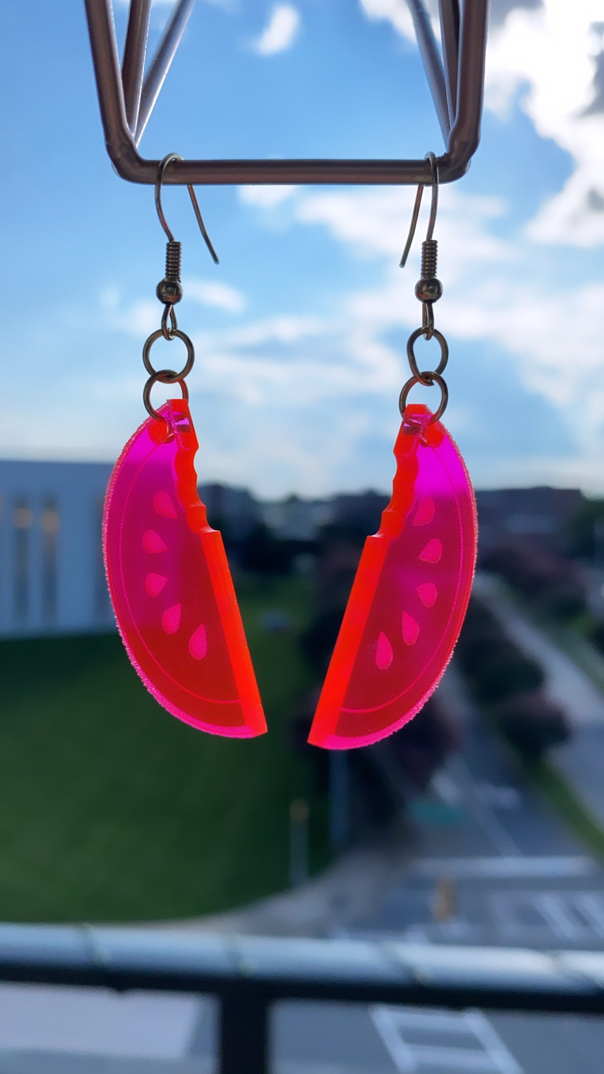 Watermelon Earrings