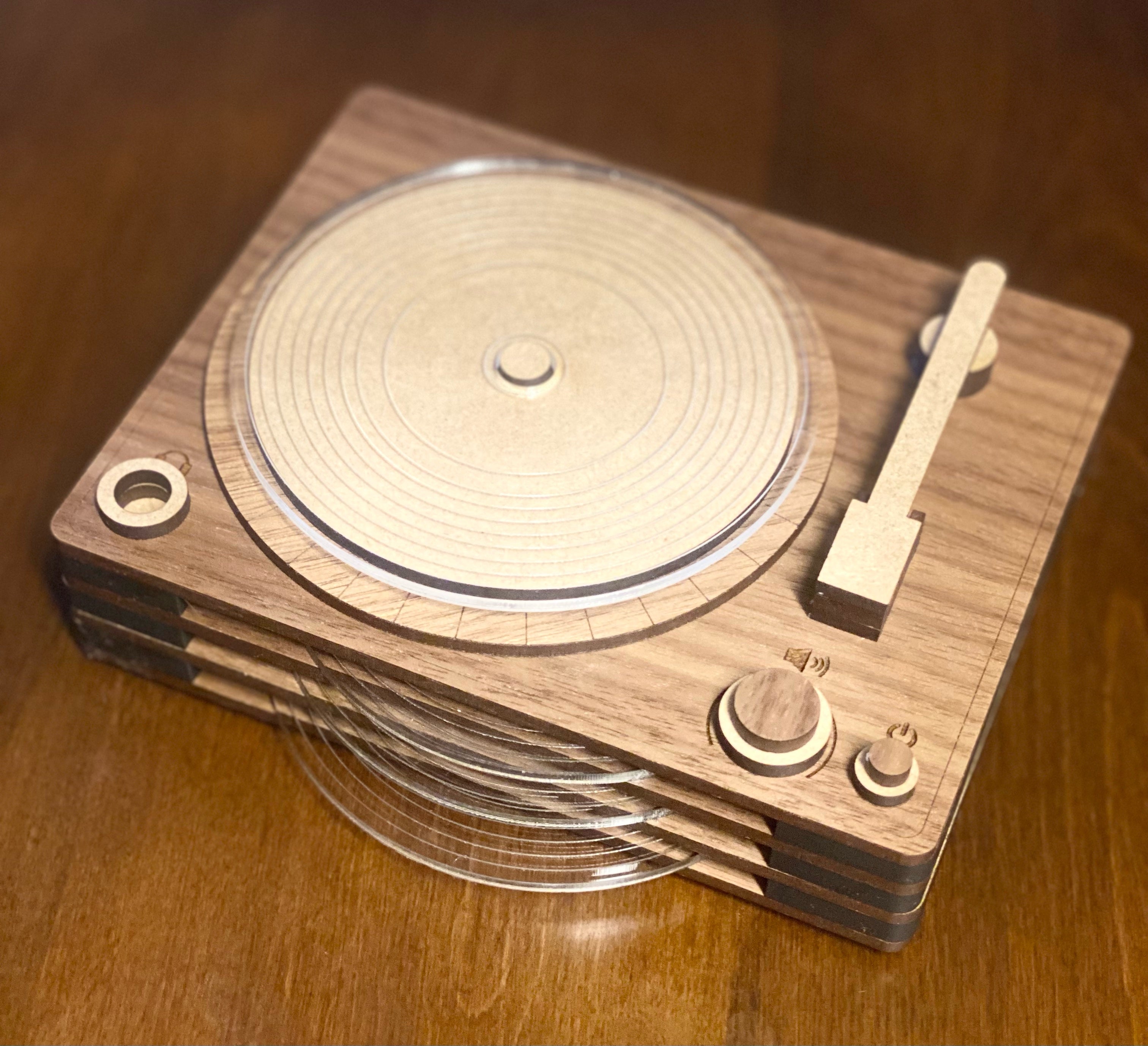 Record Player Coasters