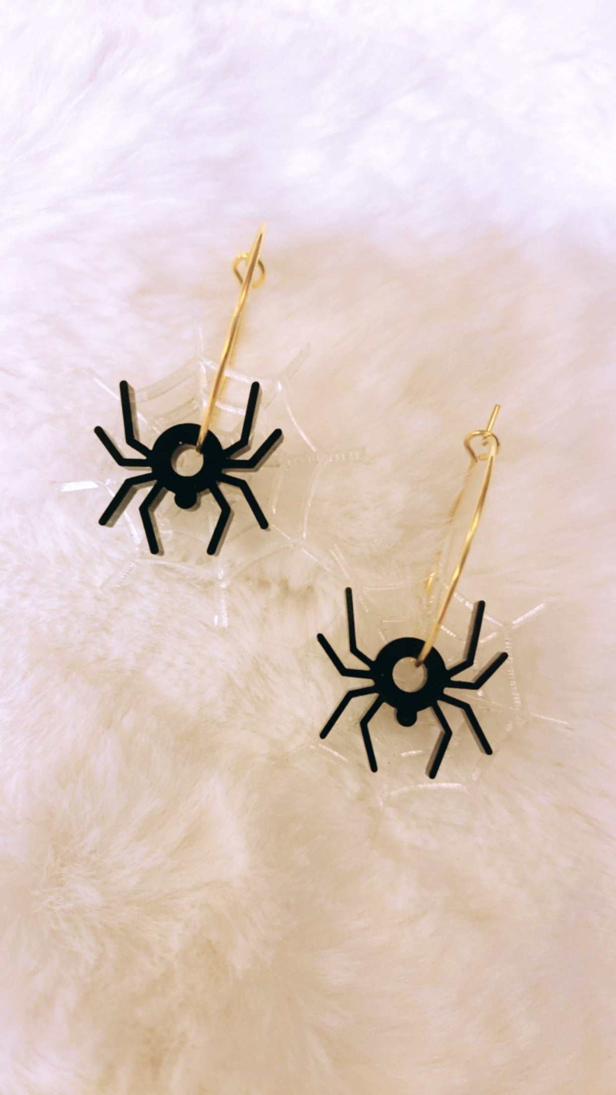 Spider Web Earrings